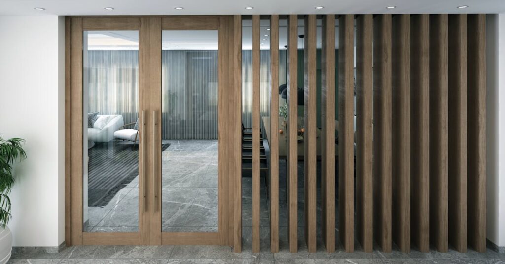 Obrotowa ściana-mebel 360° z zasilaniem 48 V DC: jak w 3 sekundy zmienić salon w gabinet